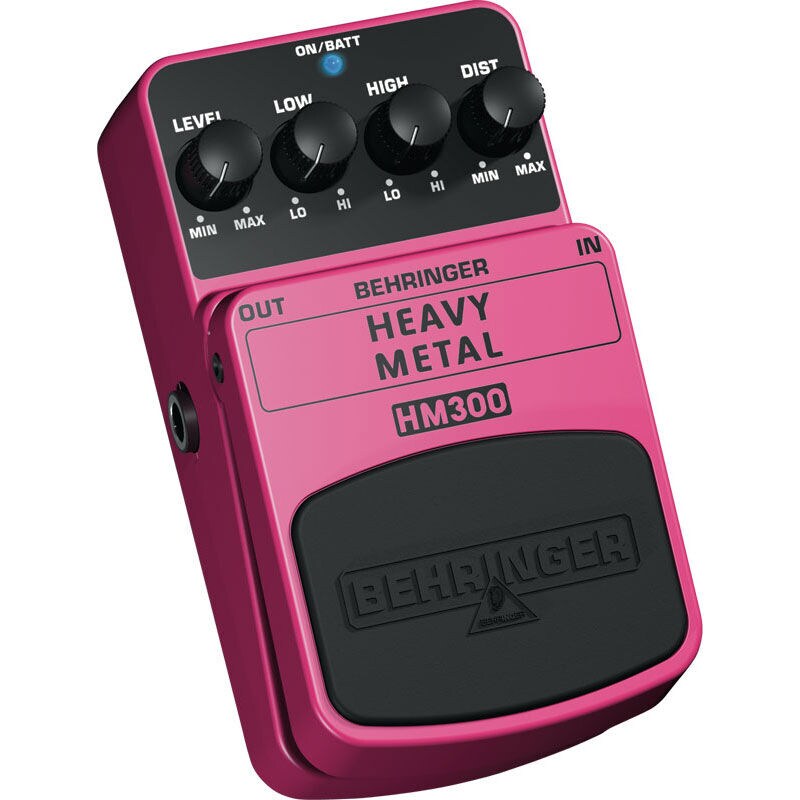 Behringer HM300 Heavy Metal Distortion Effects Pedal